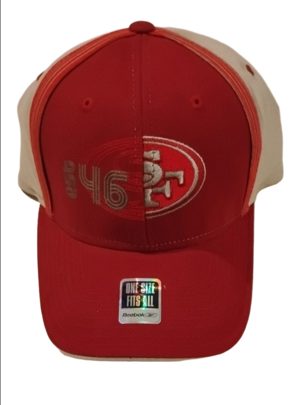 Reebok Vintage Red and Gray 49ers Baseball Cap